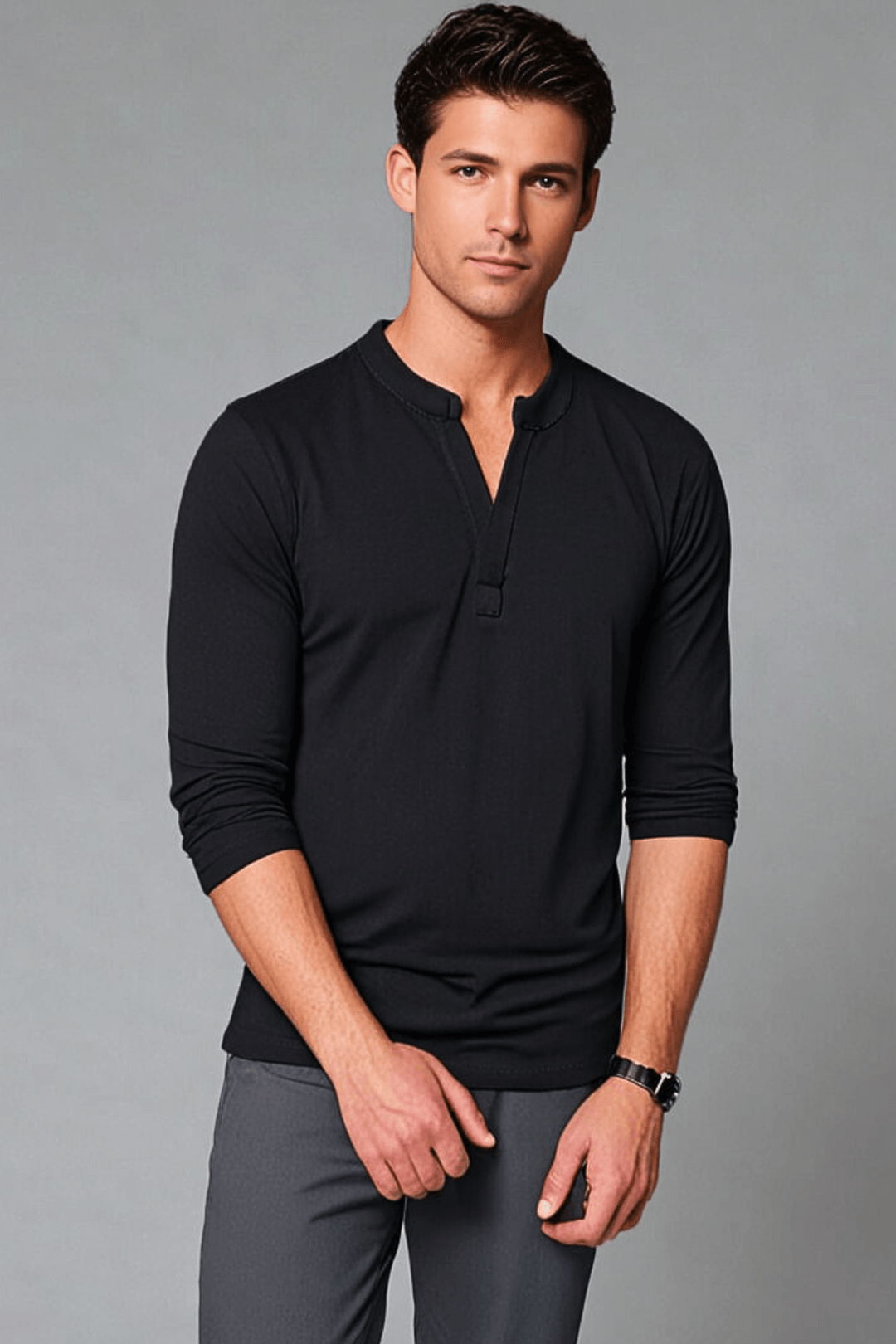 Tom Harding Vito Langarmshirt