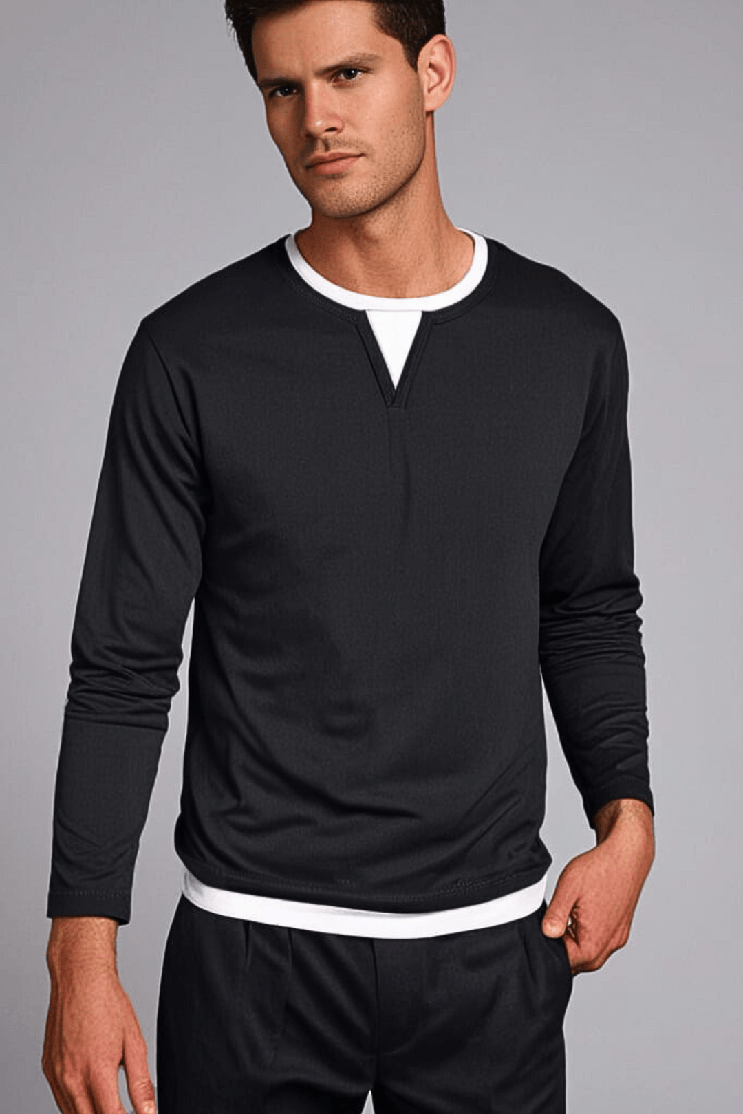 Tom Harding Kent long sleeve henley