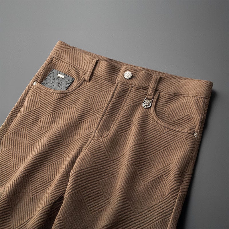 Bikham Warm Jacquard Trousers