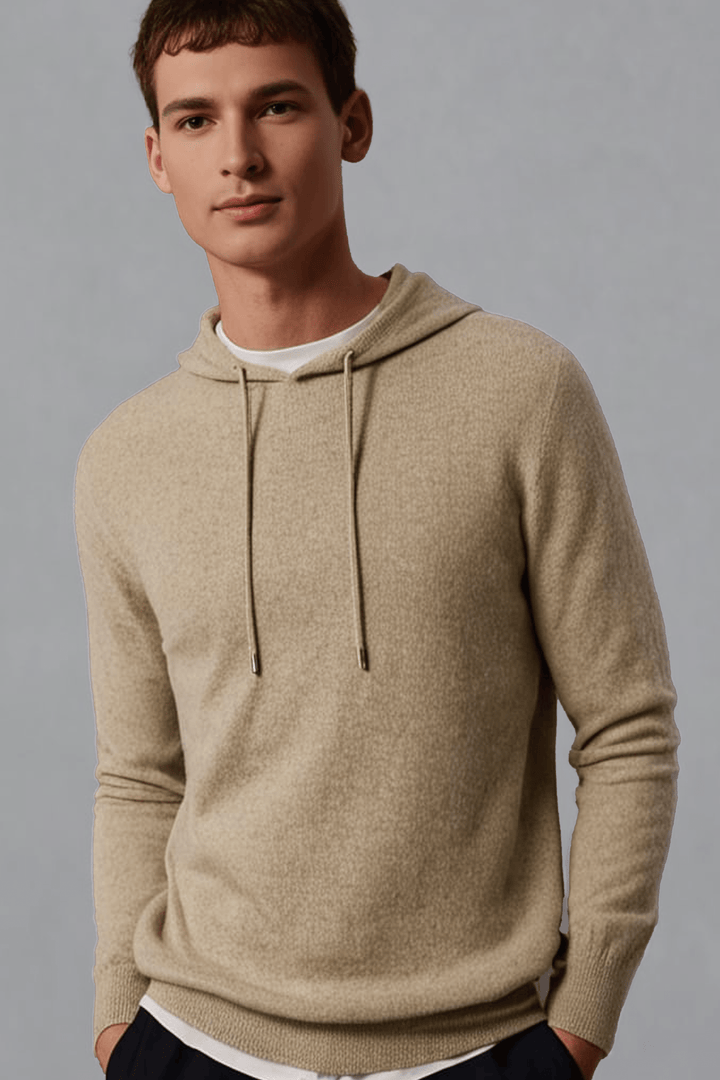 Tom Harding 100% Merinowolle Kapuzenpullover