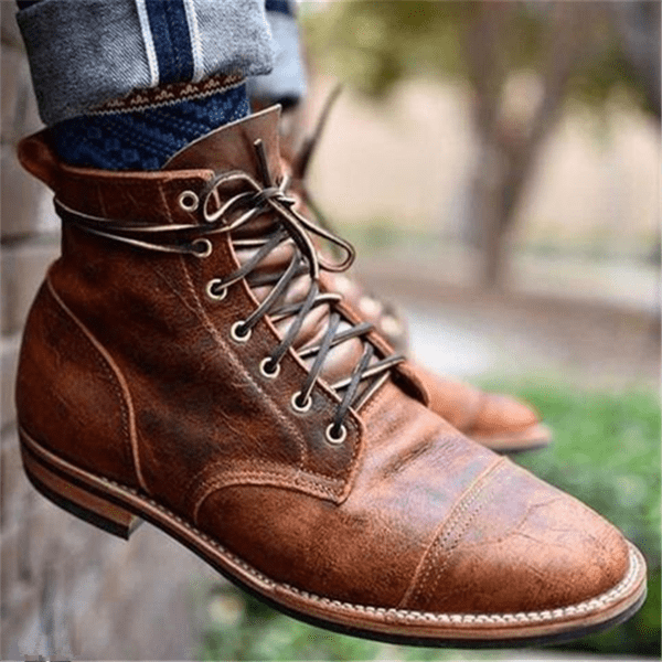 Theo - Premium Leather Boots