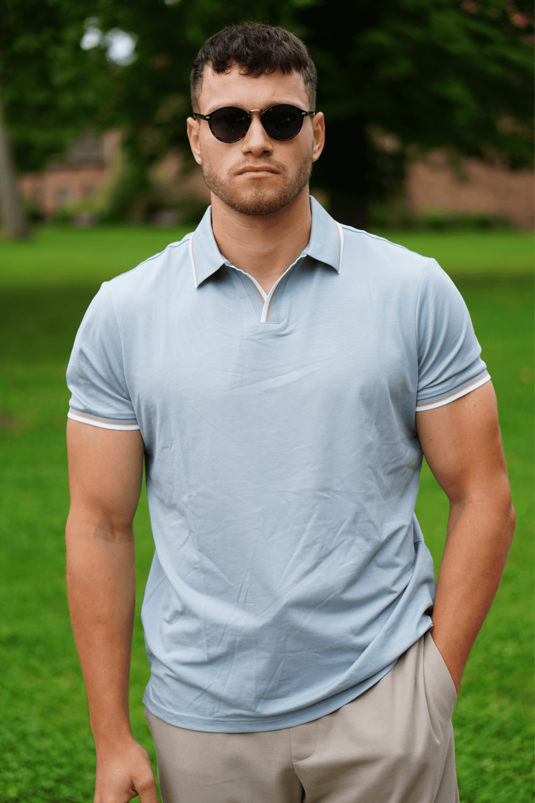 Tom Harding Prestige Seidenpoloshirt