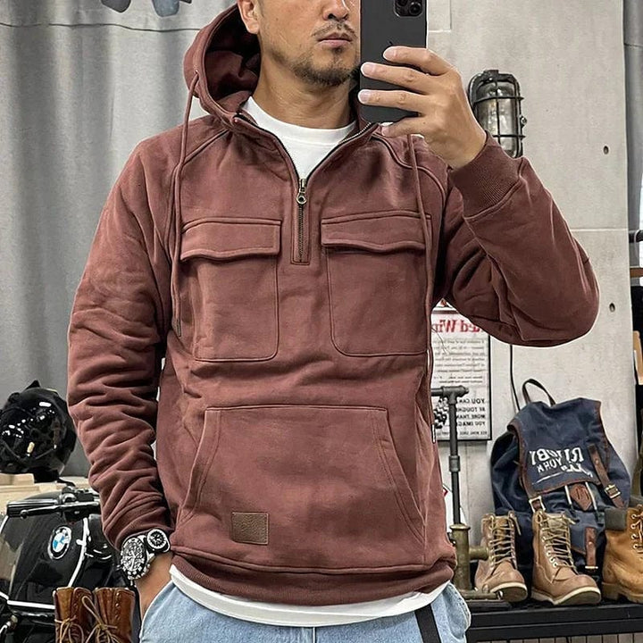 Omar™ | Avontuurlijke Hoodie Jas